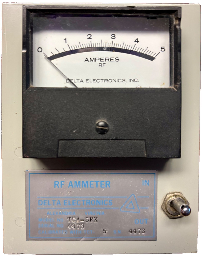 DELTA ELECTRONICS RF AMMETER/CURRENT TRANSFORMER TСT-5