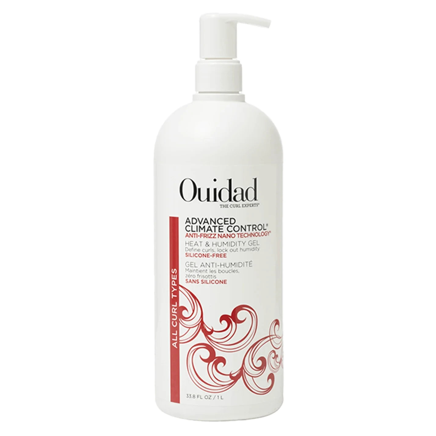 Ouidad Advanced Climate Control Heat and Humidity Gel - Anti Frizz - 33.8 oz