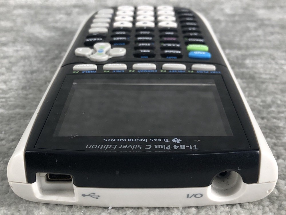 Texas Instruments TI-84 Plus C Silver Edition Graphing Calculator