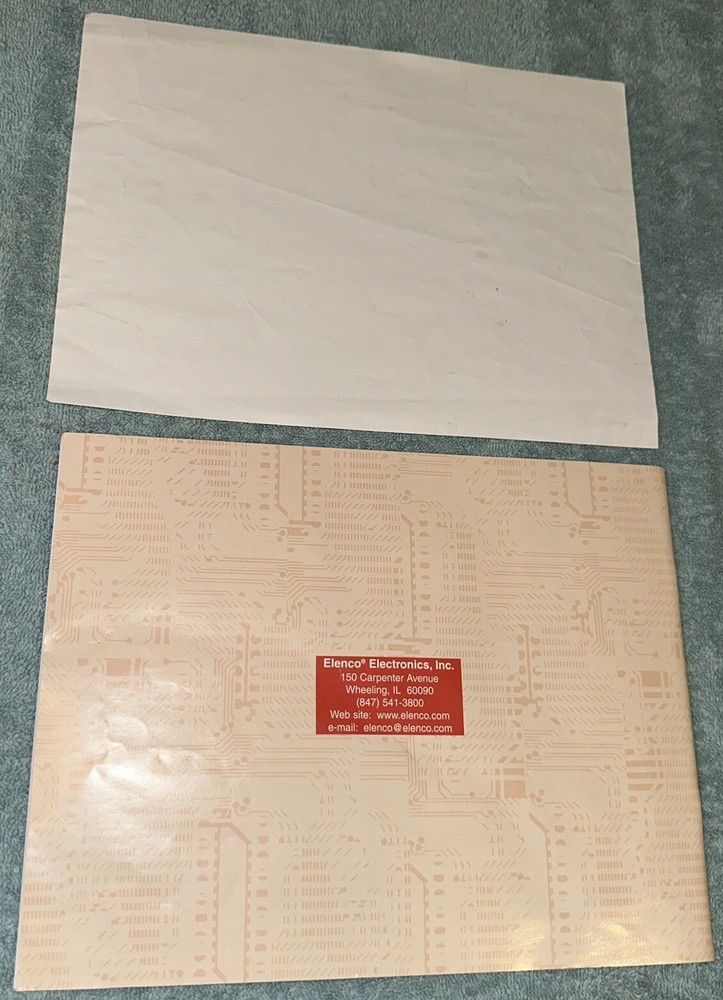 Elenco Electronic Snap Circuit Projects 1-101 46 Pages 2012 BOOK ONLY