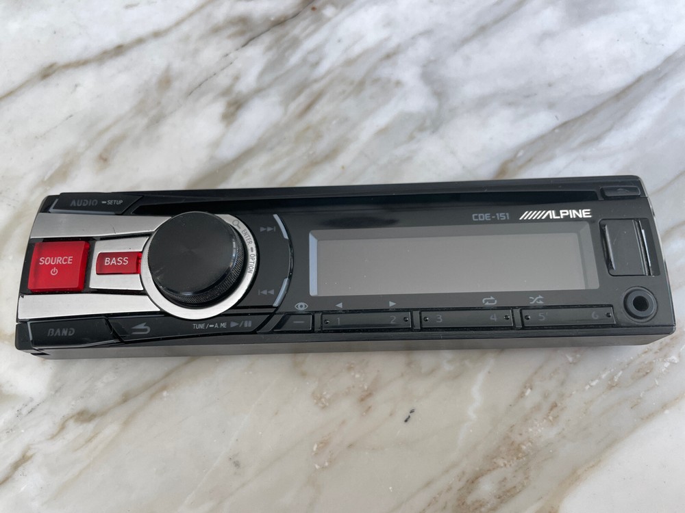 ALPINE CDA-151 STEREO FACEPLATE ONLY ONLY ALPINE CDA-151 FACEPLATE ONLY🟠