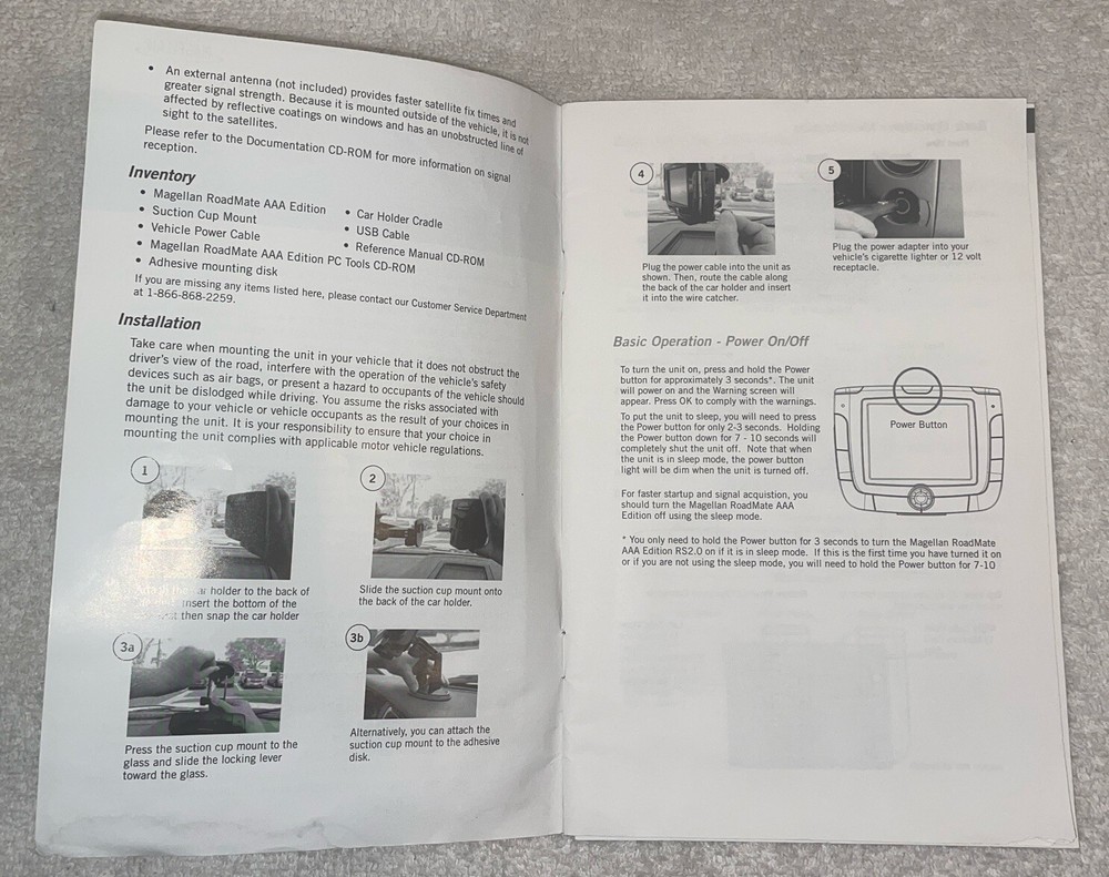 Magellan RoadMate AAA Edition RS2.0 User Manual