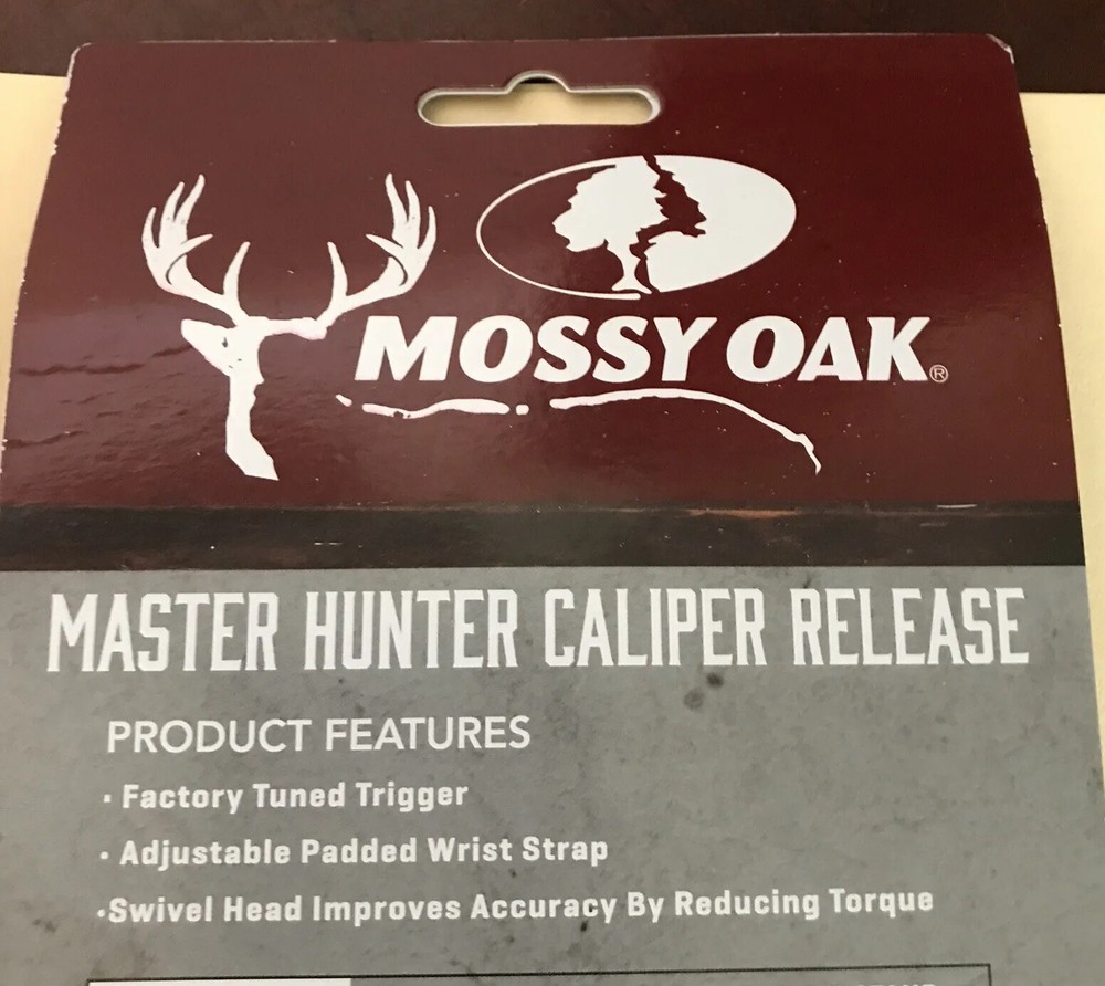 Mossy Oak Master Hunter Caliper Release, Archery Accessories