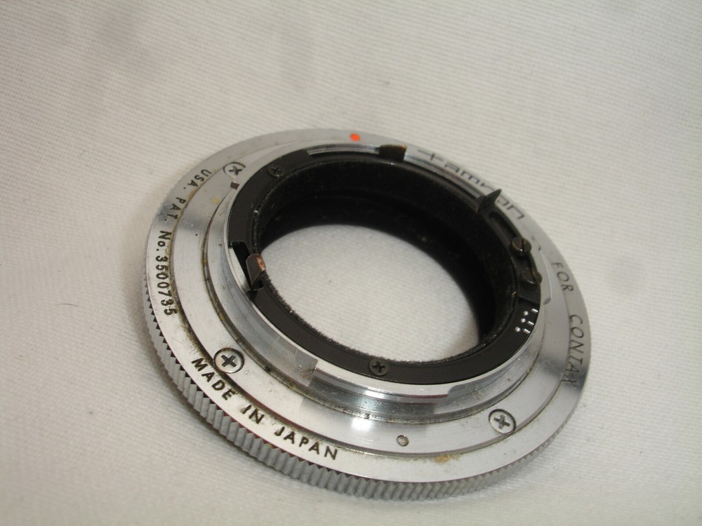 TAMRON ADAPTALL Lens mount adapter for CONTAX RTX camera, older version