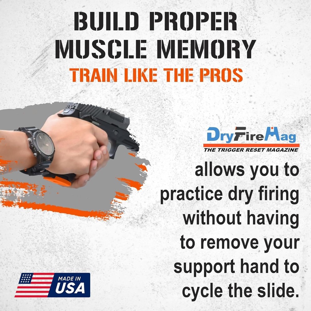 Glock Dry Fire Mag with Spring Kit - Gen 3/4/5/6