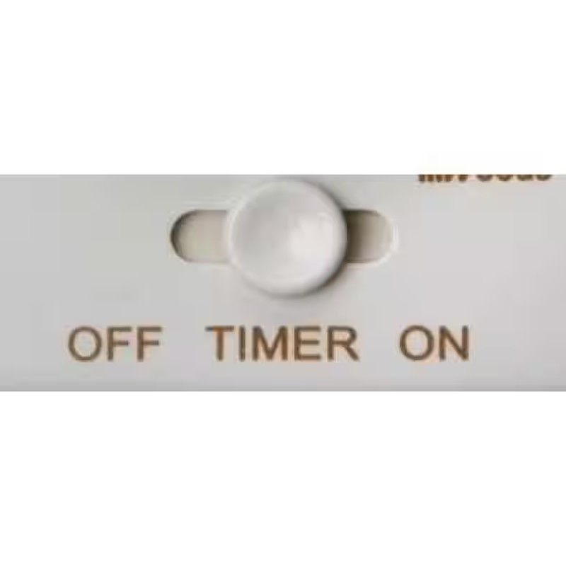 20-Amp 24-Hour In-Wall Programmable Mechanical Timer, White