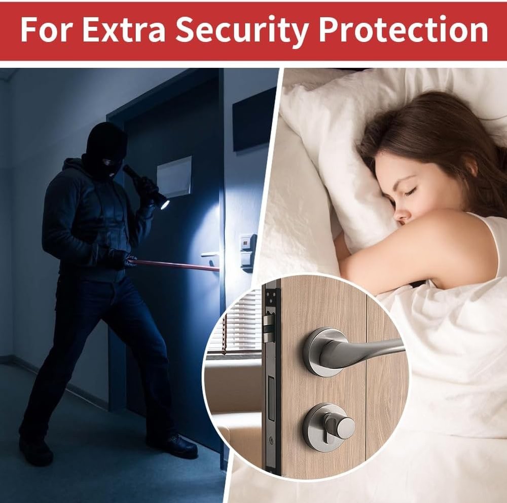 Door Latch Guard Plate Outswing Security Shield Cover