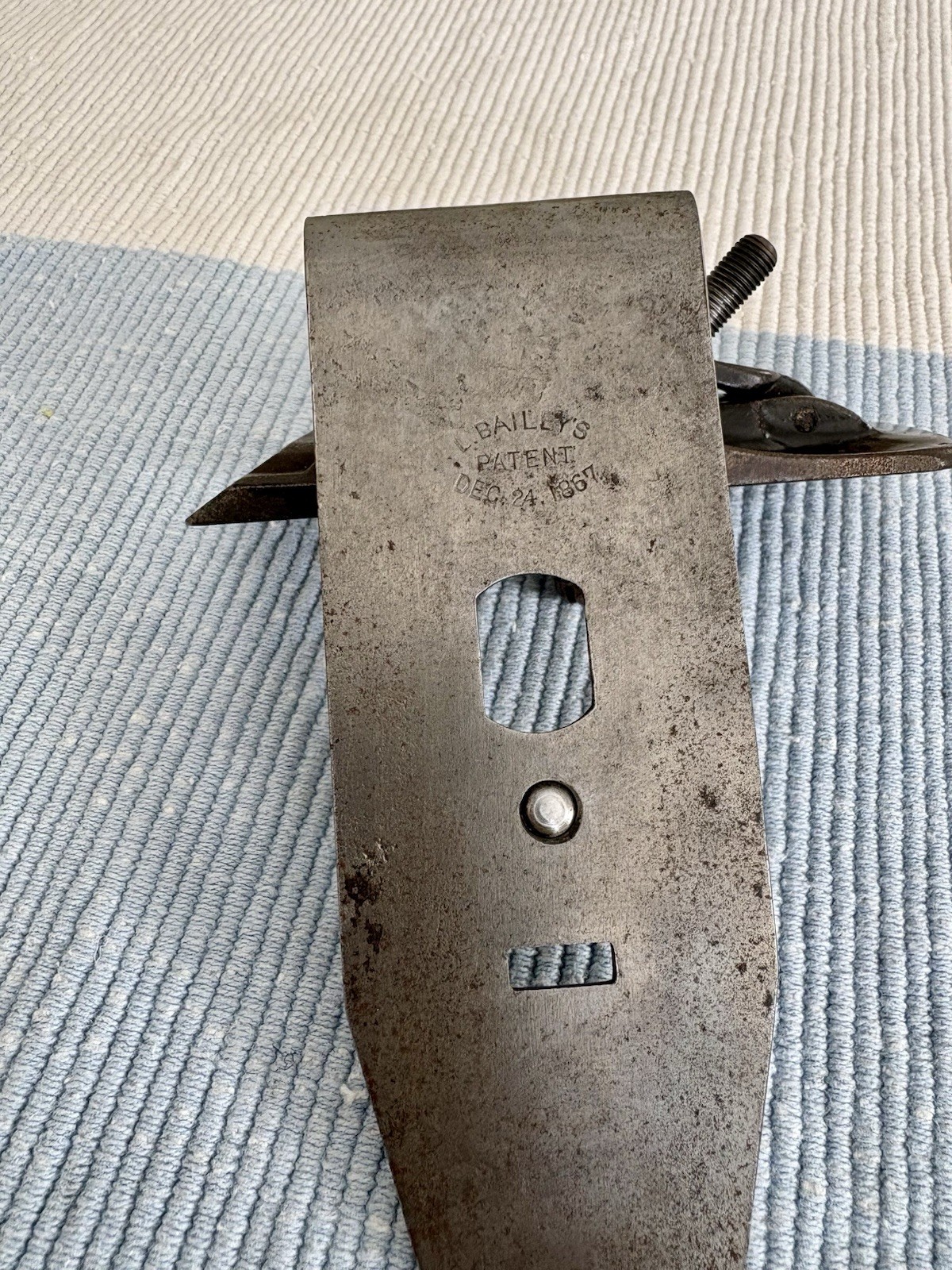 Antique Stanley Bailey #5 Plane Type 4 Complete All Original 1875-1885 Excellent