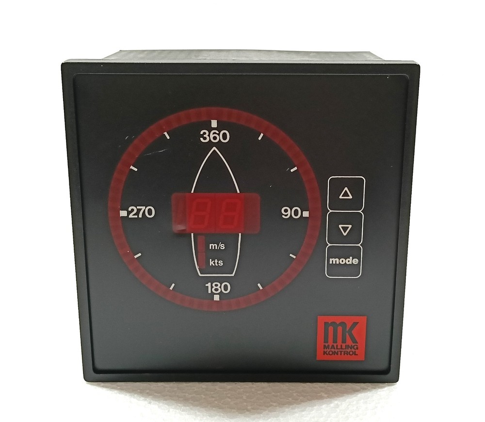 MALLING KONTROL 879.50 WIND SPEED AND DIRECTION INDICATOR 220 VAC
