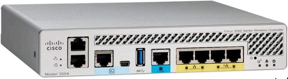 Cisco  AIR-CT3504-K9   Wireless Controller w/PSU 1 Year Warranty