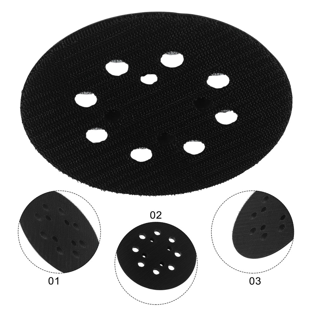 \\125mm Replacement Sanding Base Backing Pad 8-Hole Orbital Sander For //
