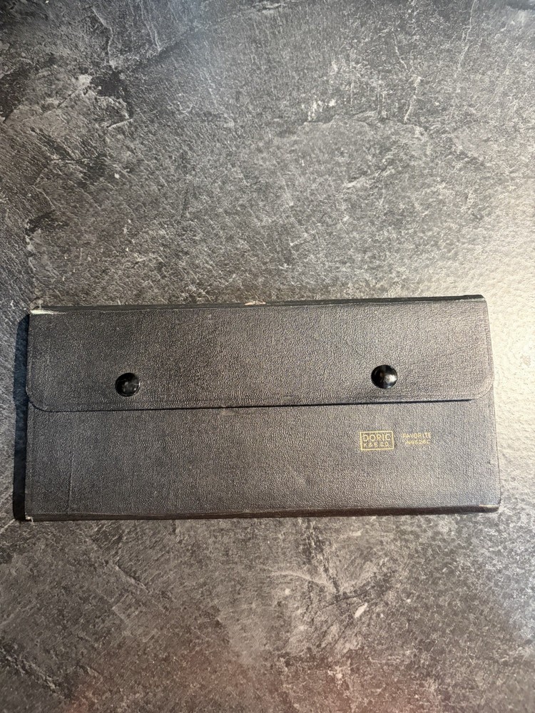 Vintage Doric K&E Favorite Drafting Tool Compass Set W Case N9526C Germany READ