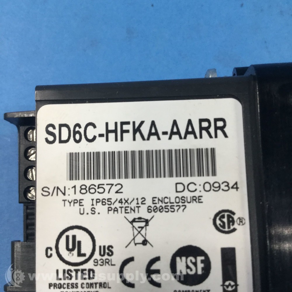 Watlow SD6C-HFKA-AARR Solid State Power Controller FNOB