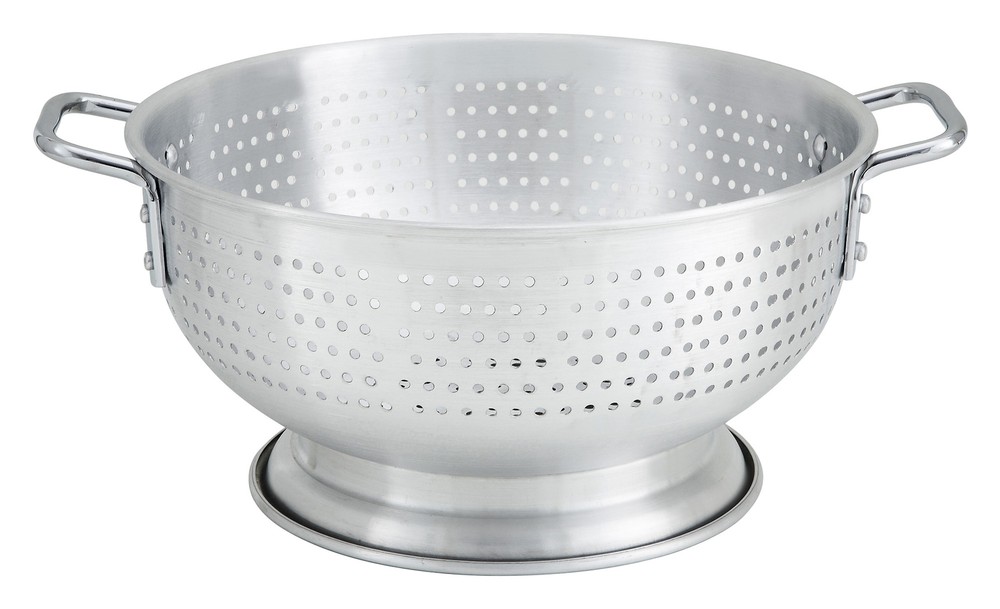 Colander w/Base & Handle, 8qt, Alu (6 Each)