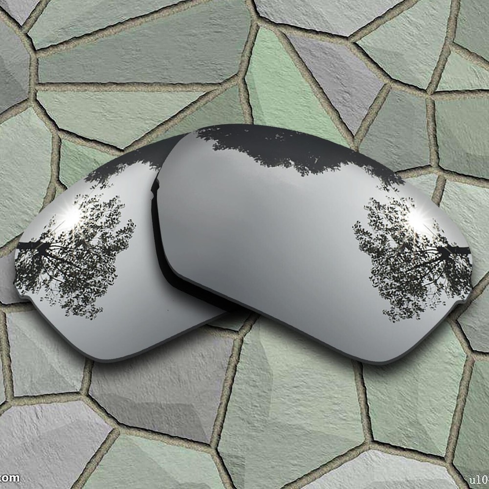 Chrome Titanium Lenses Replacement For-Oakley Half X Polarized