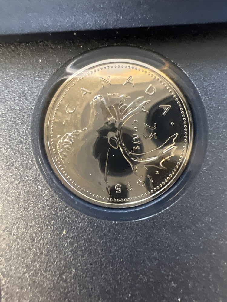 Canada 1995 Six Coin Specimen Set- with box and cert