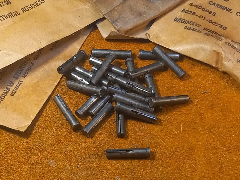 WWII M1 Carbine Trigger Housing Pin USGI Early Type 1 with Spring