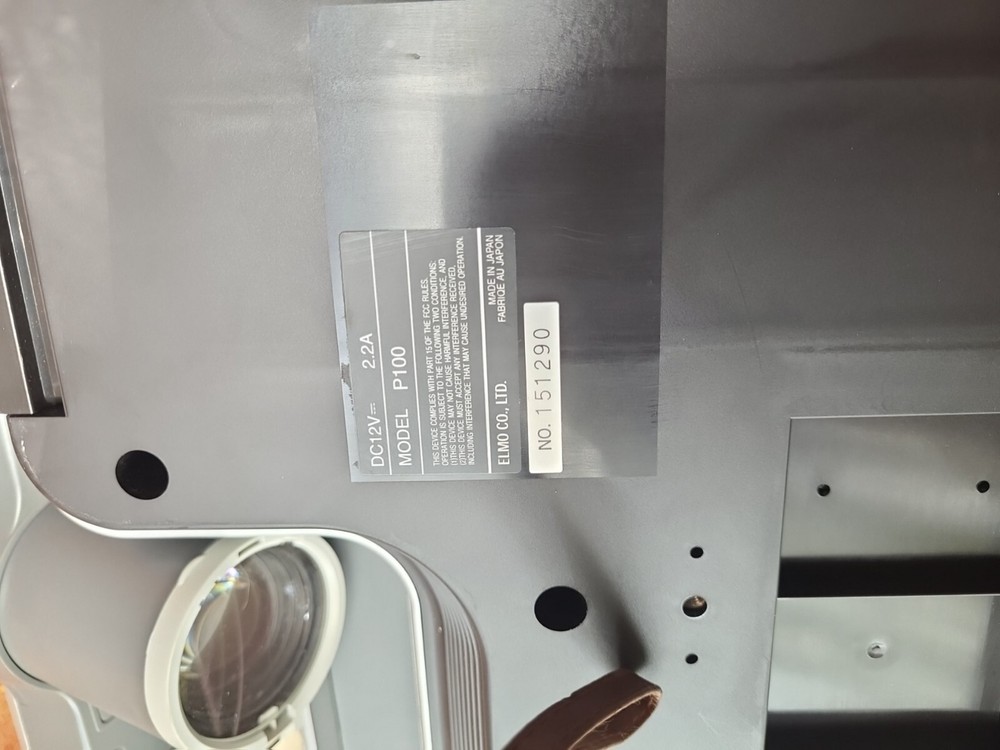 Elmo P100 16x Zoom Visual Presenter Projector Presentation Machine