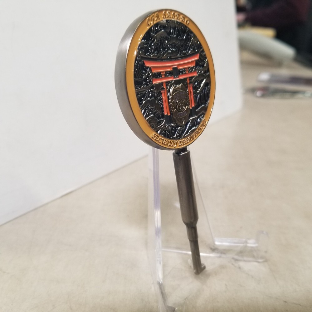 CFA Sasebo Security Department Challenge Coin
