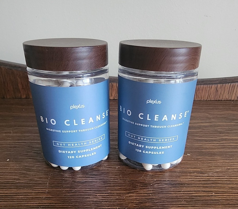 Plexus Bio Cleanse Digestive Support (2)-120 Caps- Exp 7/26