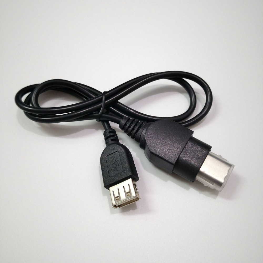 2.3ft PC Female USB To Xbox Console Converter Cable Plug & Play