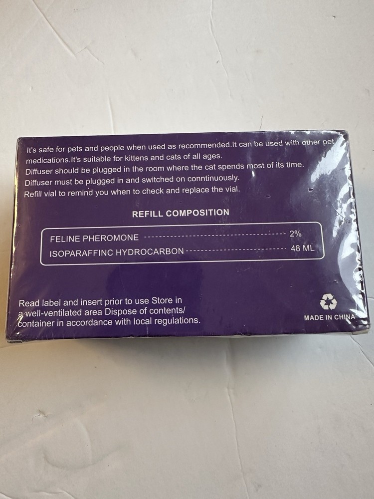 IdeaToy Cat Calming Pheromone Diffuser – New Sealed