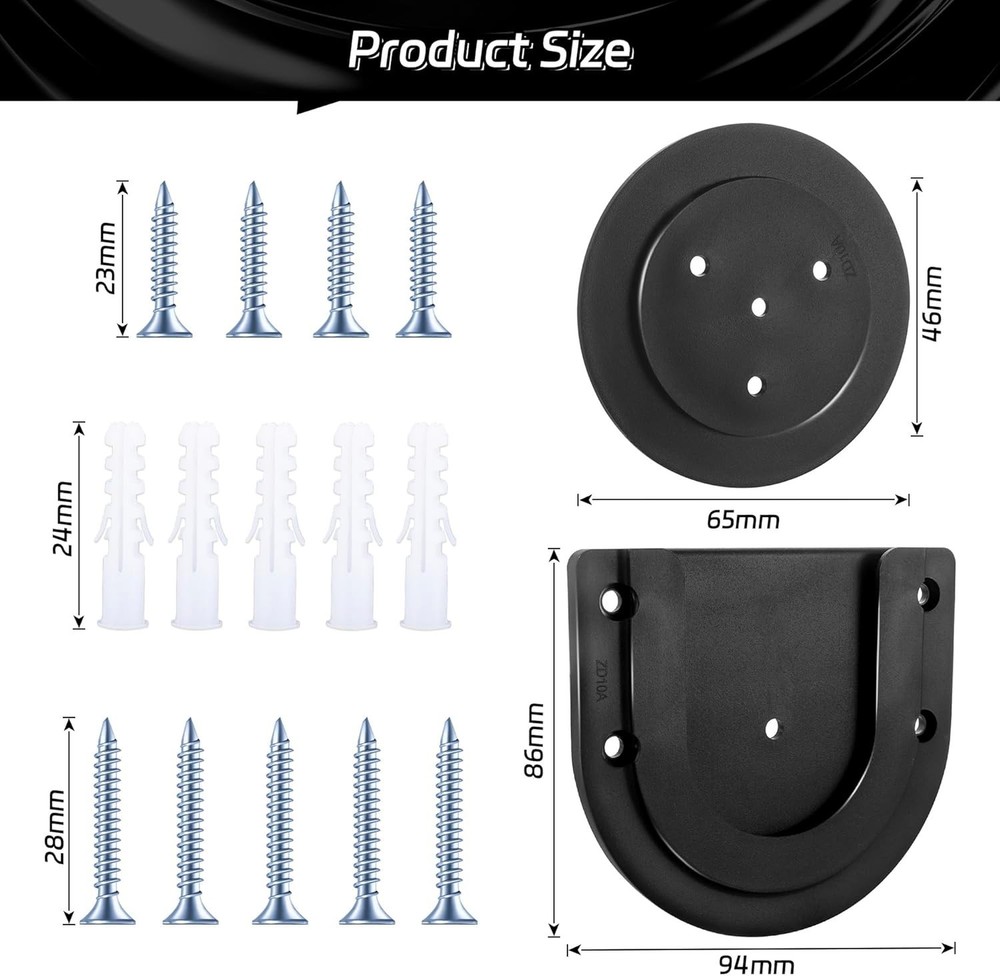 Complete Dartboard Mounting Kit - High-Quality Bracket for Various Applications