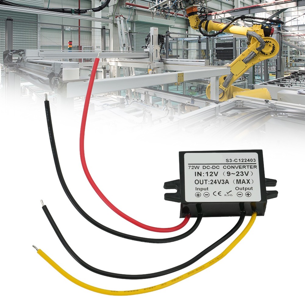DC Power Converter Features Smart Chip for PROTECTION and High Efficiency