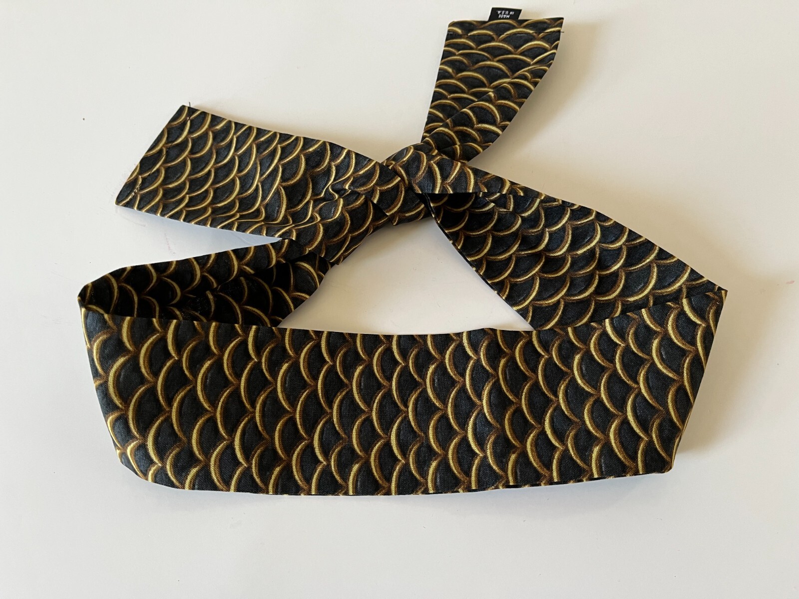 Japanese Hachimaki NAMI Wave Sushi Chief sports headband, new