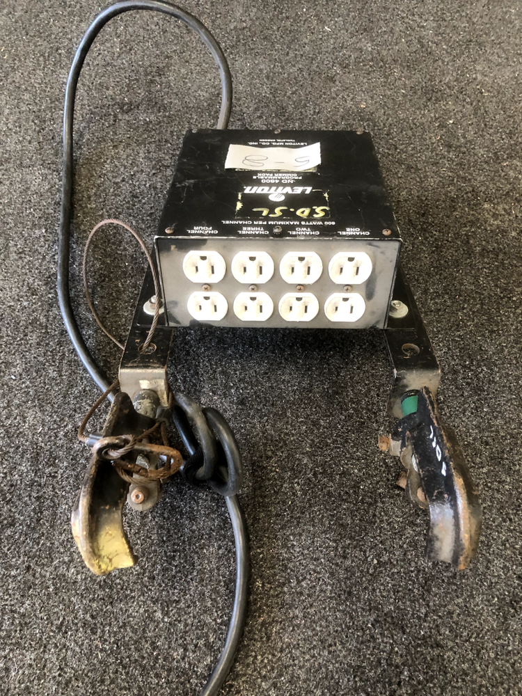 Leviton ND 4600 4-Channel Audio Filtering Programmable Micro Plex Dual SCR