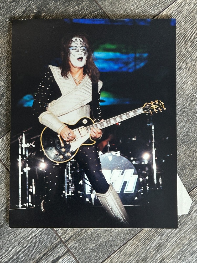 KISS Ace Frehley Concert Photo Display Stand-Up Alive Reunion Tour Vintage Kiss