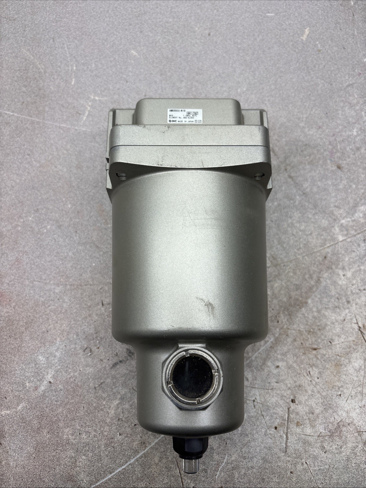 NEW NO BOX SMC AMG550C-N10 Water Separator, AMG AMBIENT DRYER; 3700 l/min