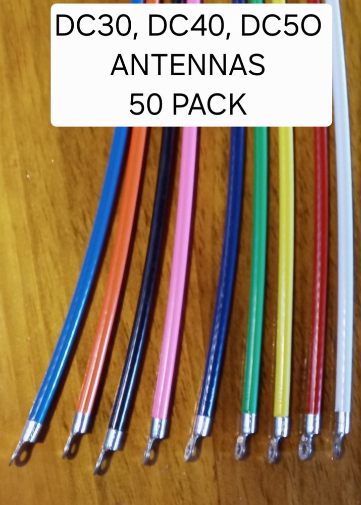 50 GARMIN REPLACEMENT LONG RANGE ANTENNAS FOR ALPHA TT GPS TRACKING COLLARS