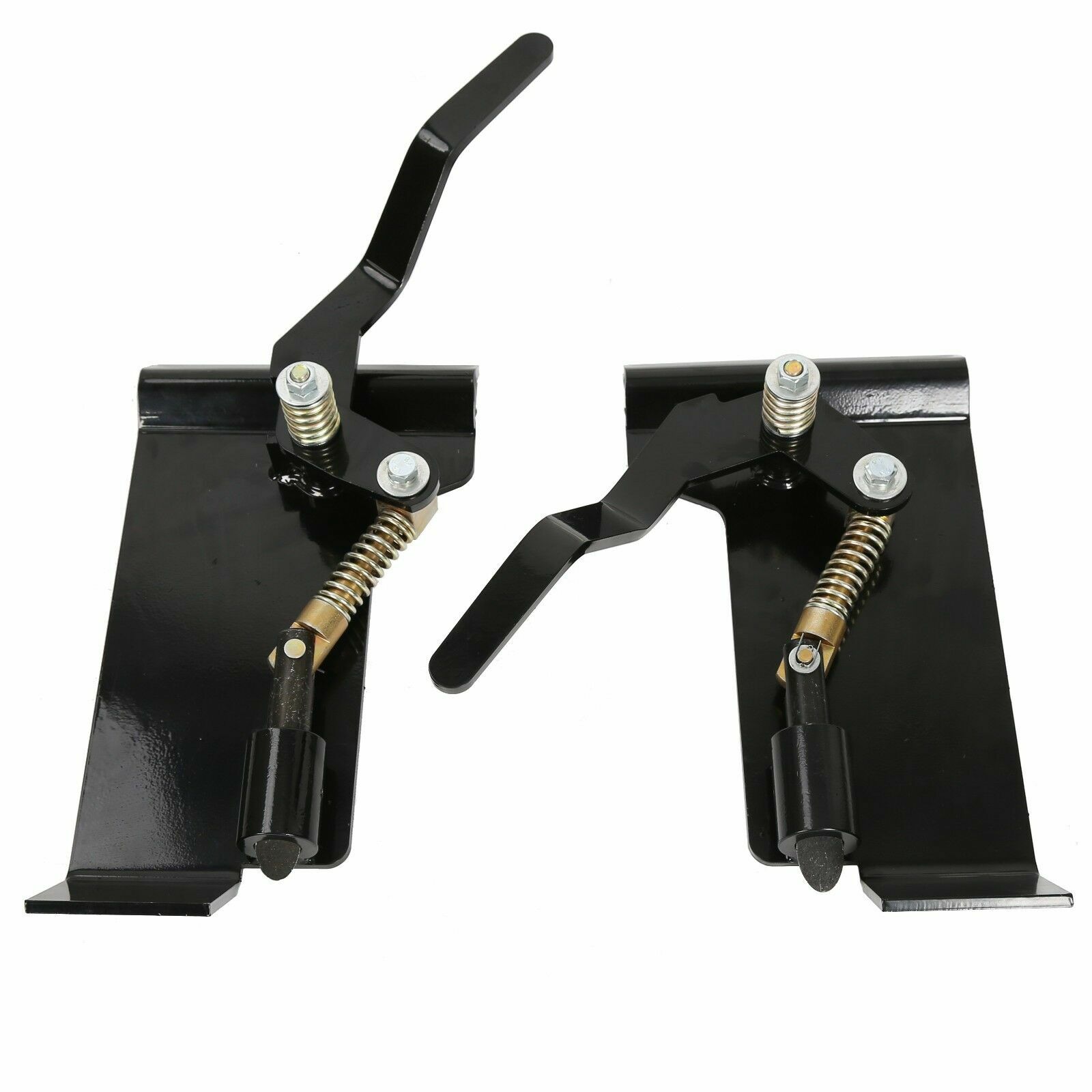 Weld-On Skid Steer Quick Attach Bucket Conversion Adapter Latch Plates Universal