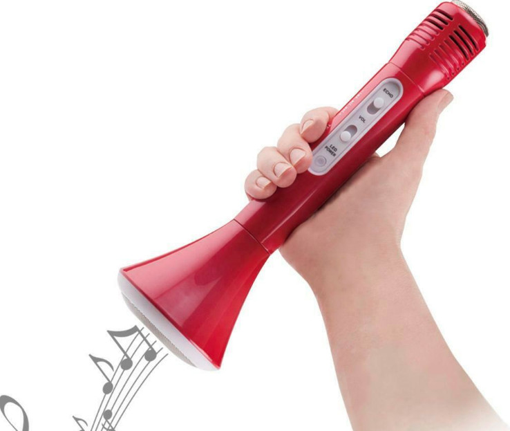 Karaoke Microphone & Speaker **NEW DAMAGED BOX**