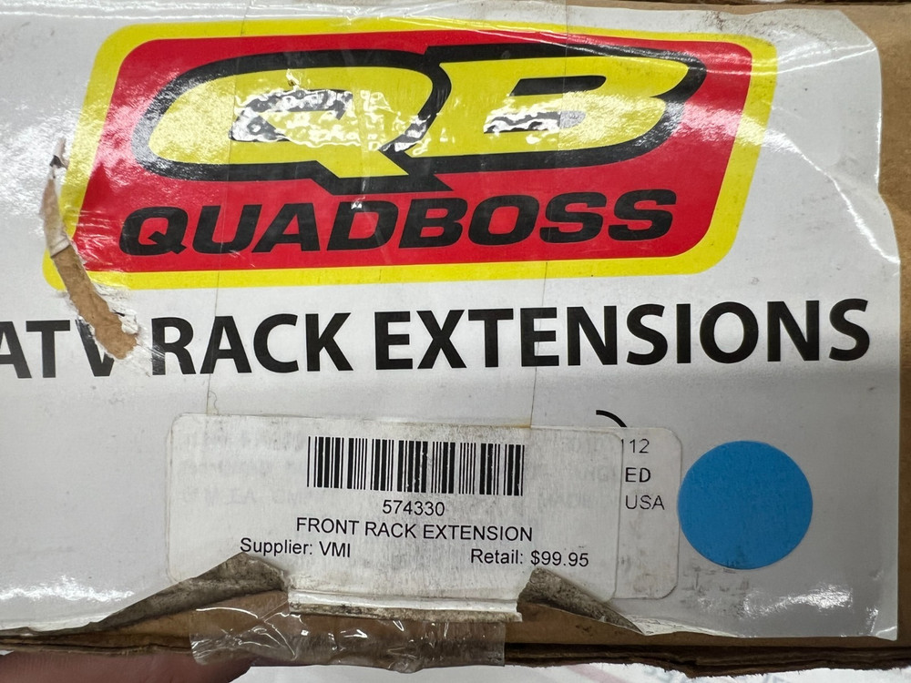 Quad Boss Adjustable Front Rack Extension 574330