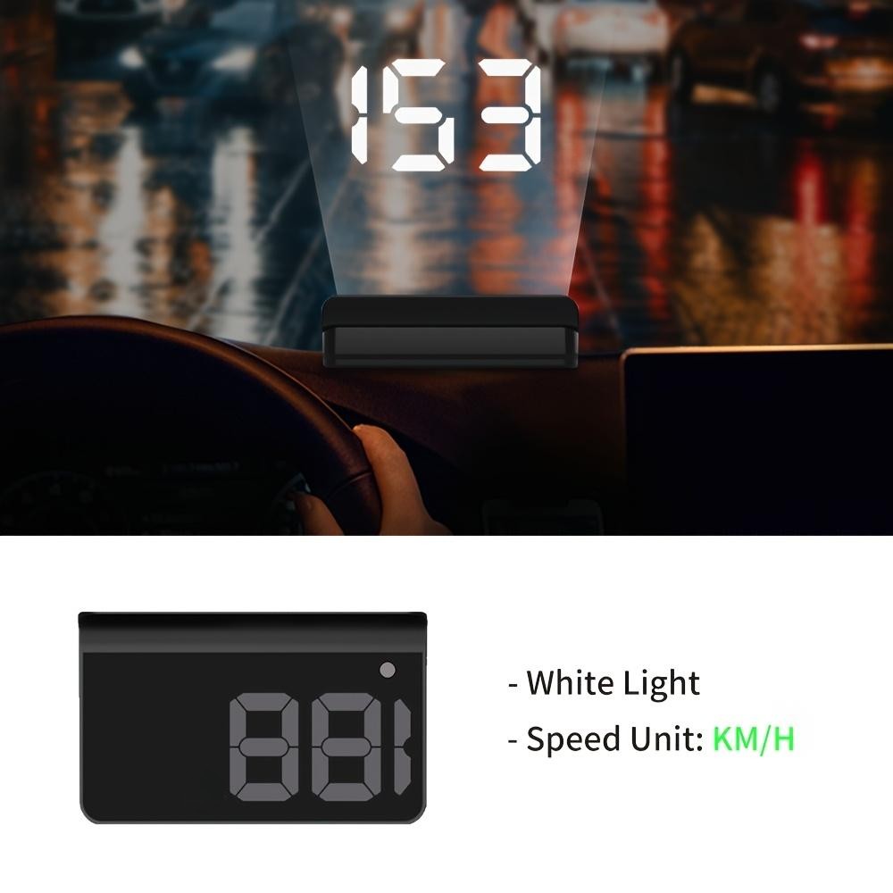 Car Speedometer HUD GPS Head Up Display Digital Speed Meter Windshield Projector