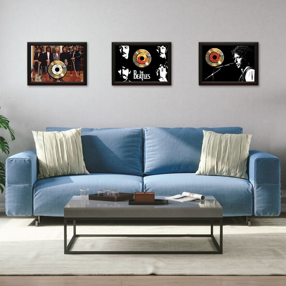 Neil Young Old Man Framed Picture Sleeve Gold 45 Record Display M4