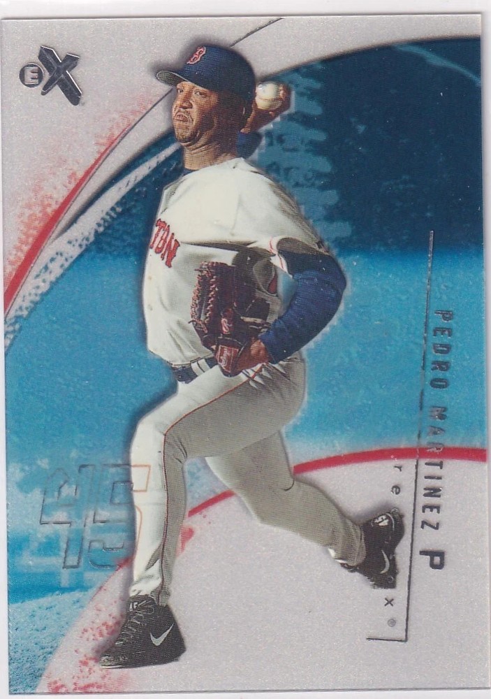 !!!     PEDRO MARTINEZ  FLEER  EX   BASEBALL CARD $$