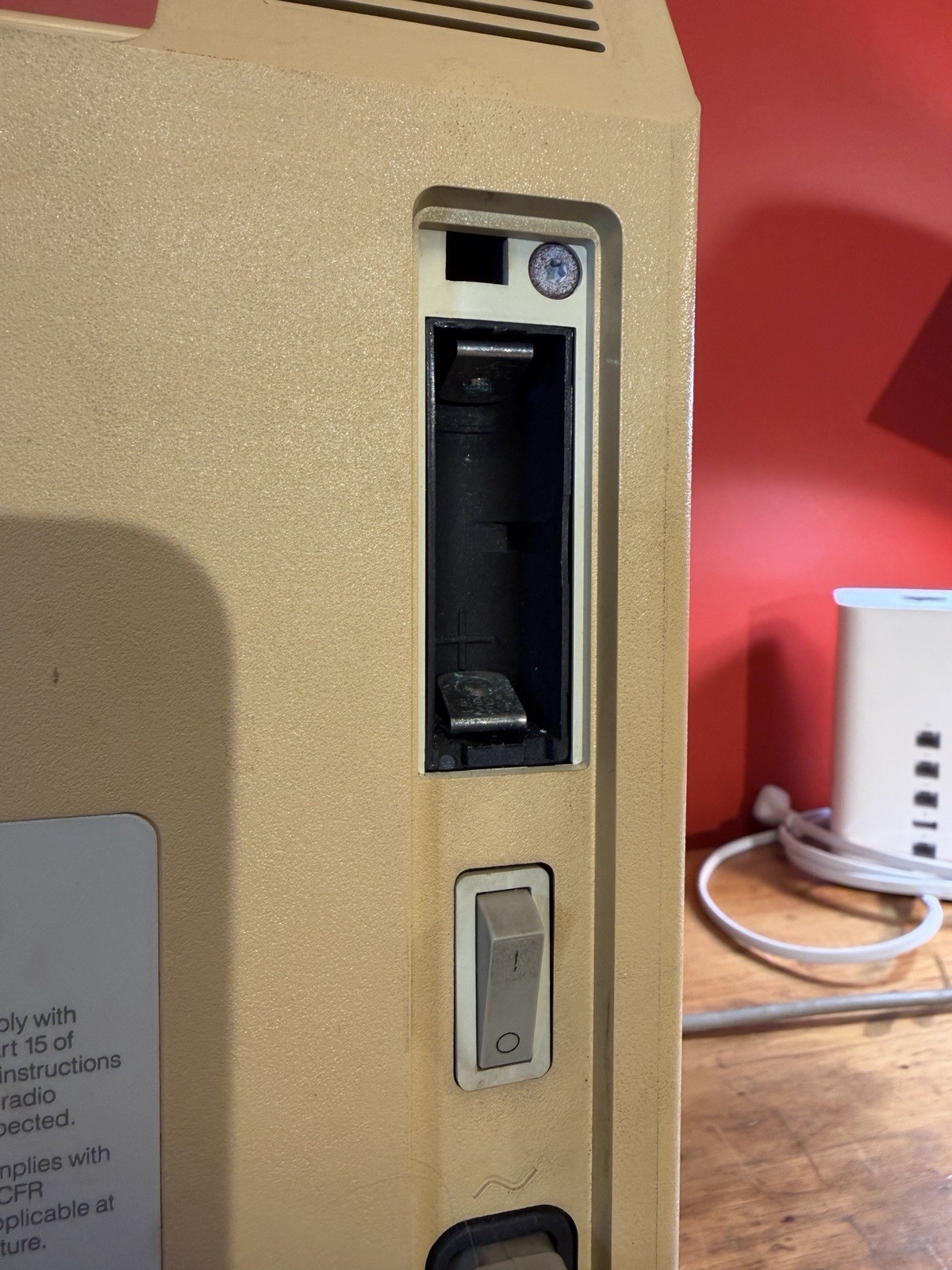 Apple MAC M0001 M0001A Original MAC computer w/upgrade incl. power cord