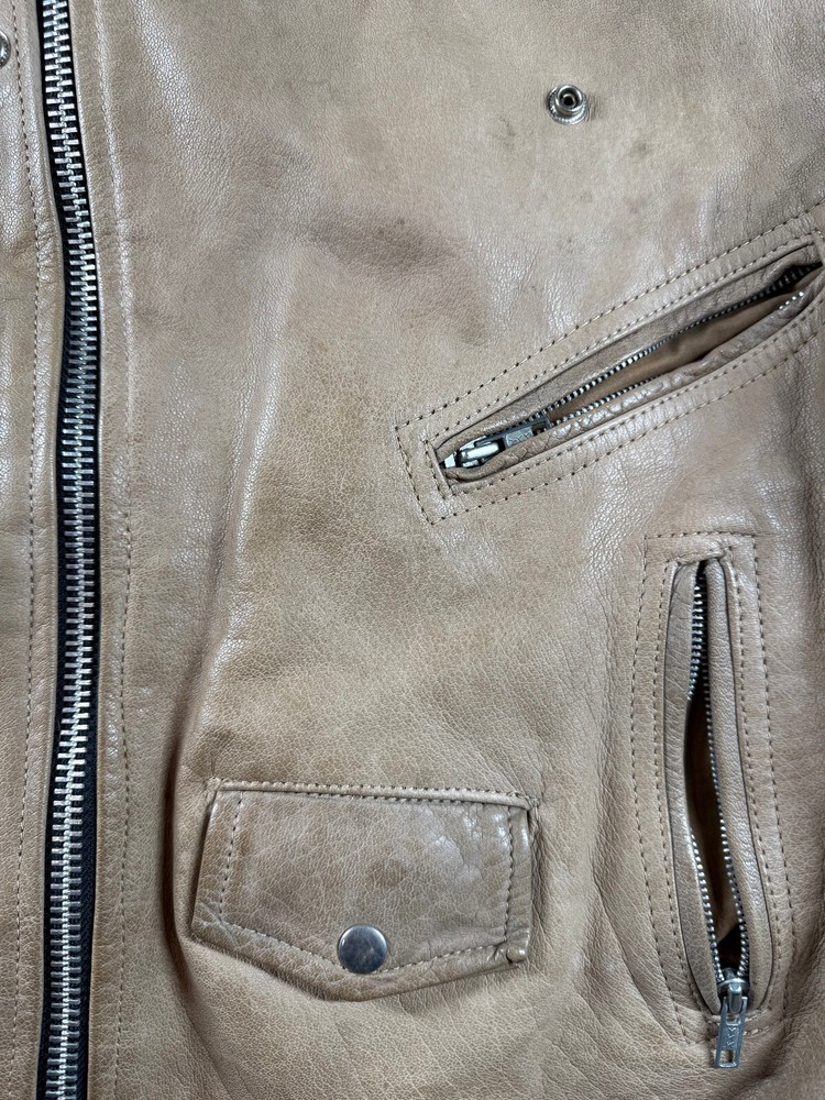 Hot Leathers Leather Jacket Thinsulate Lining Size 48