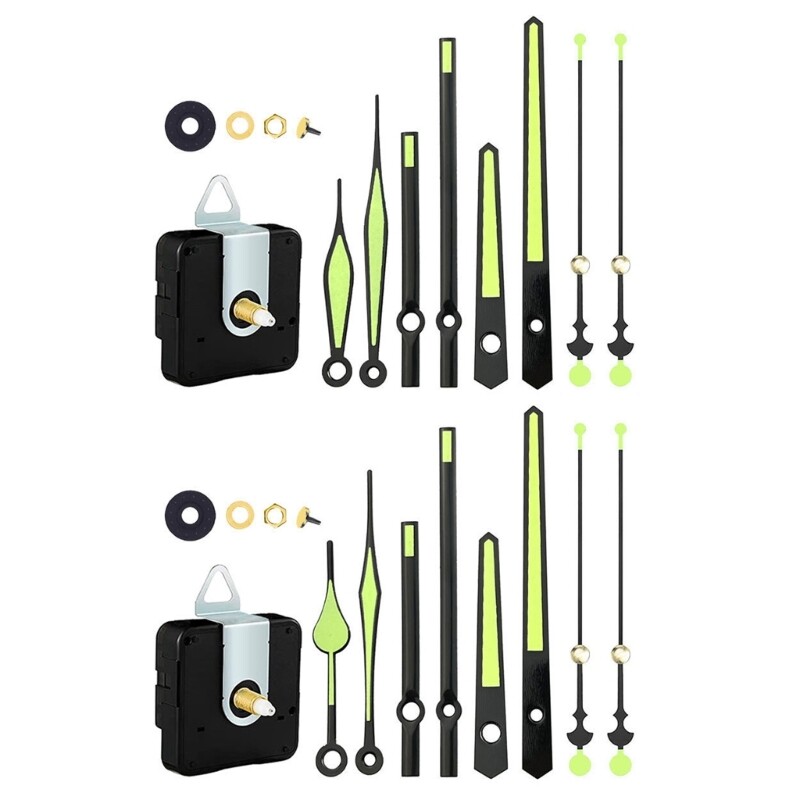 Clock Mechanism Hands Replacement Repair Tool Kit Machine Clock Arms Kits
