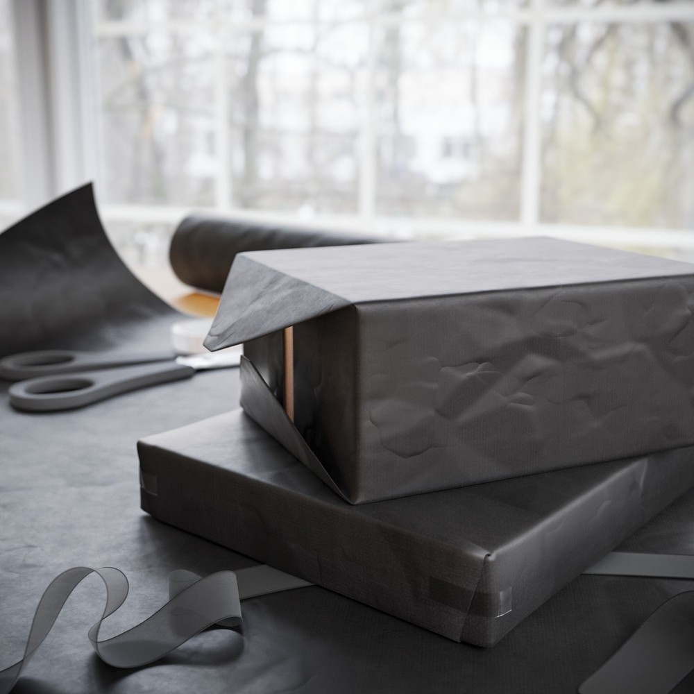 Black Wrapping Papers
