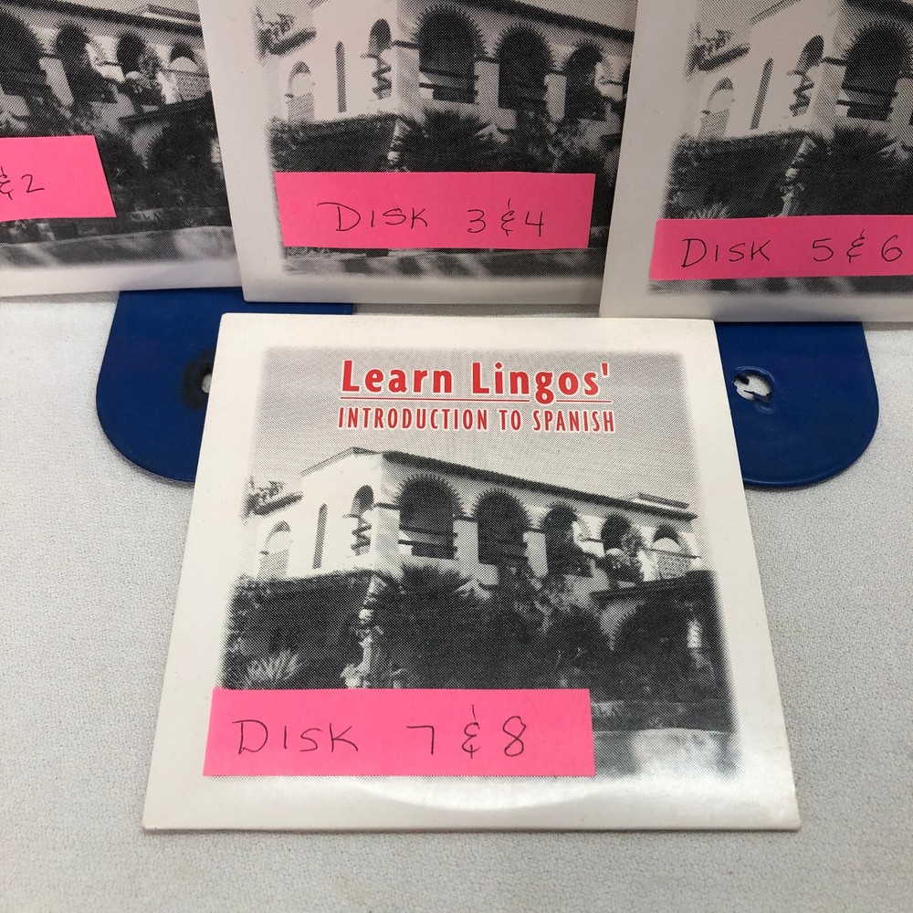 LEARN LINGOS INTRODUCTION TO SPANISH 8 DISC SET 2003
