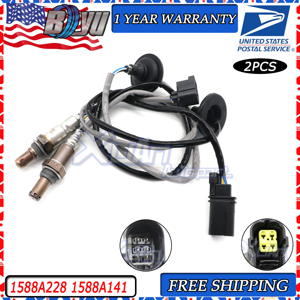 For Mitsubishi Lancer Outlander Oxygen Sensor Up+Downstream 1588A228 1588A141