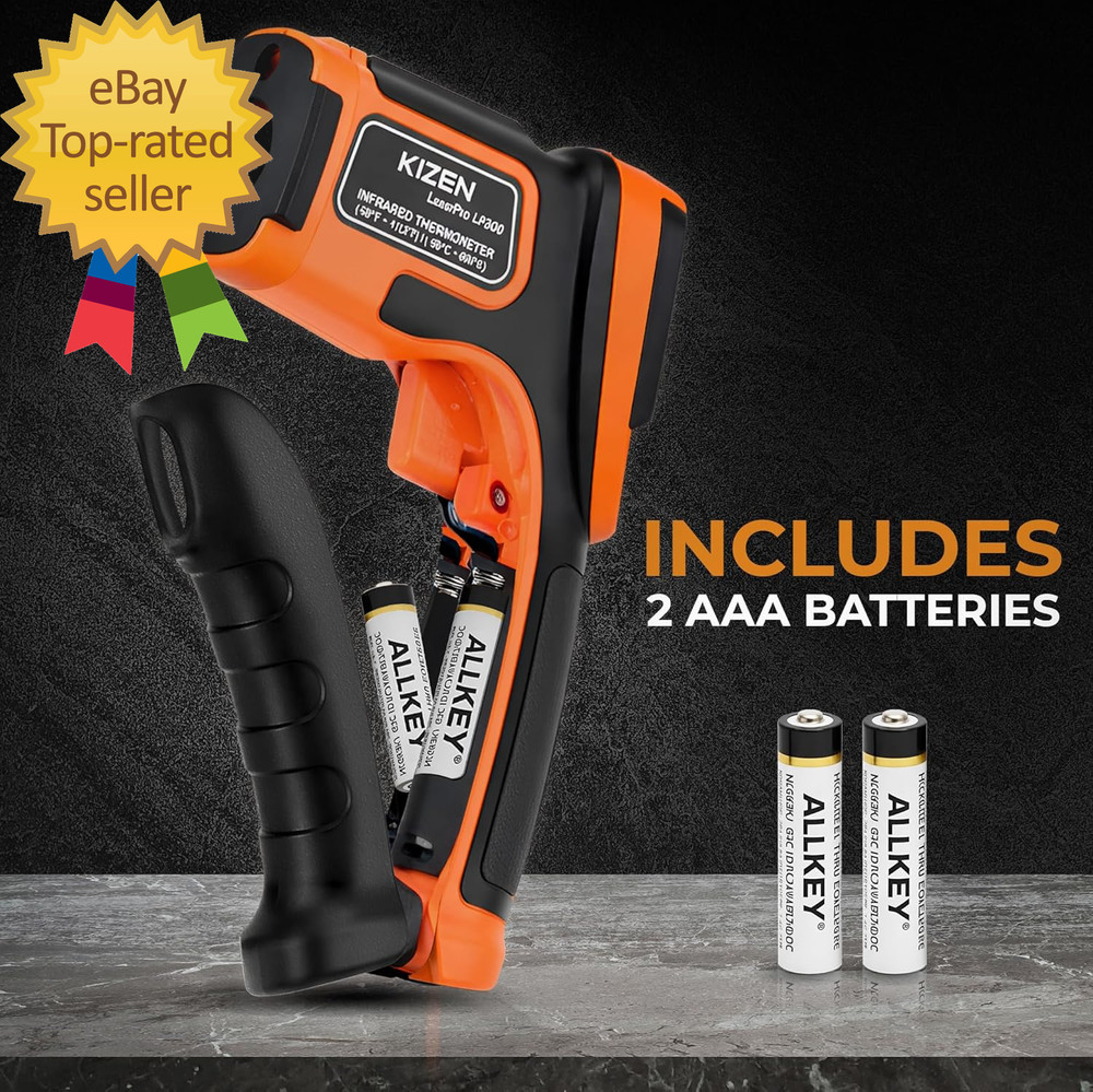Infrared Temperature Gun - Handheld Surface Infrared Thermometer for Griddle