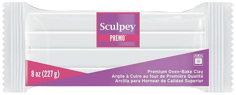 Premo Sculpey Polymer Clay 8oz White