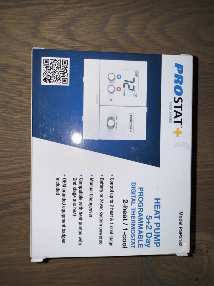 Prostat Plus Model PSP2152 Thermostat