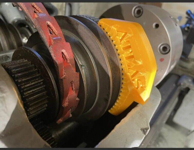 Atlas Clausing 4800 Lathe Spindle Lock Wedge Stop Block ---STUCK CHUCK TOOL!!!