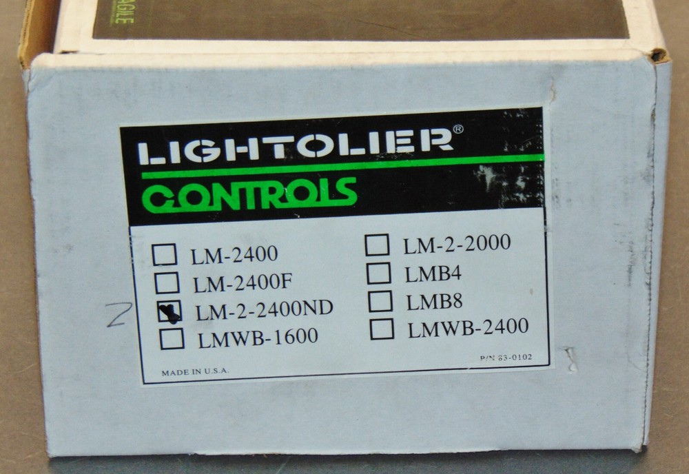 NEW OLD STOCK Lightolier LM-2-2400ND Lytemode Dimmer Module Simple Type